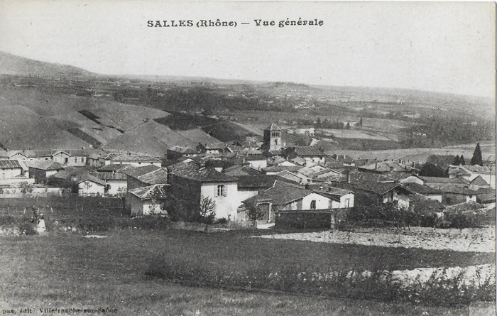 Vue du village nd