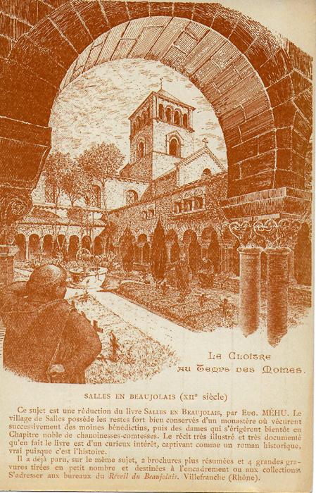 Cloître au 12°siècle