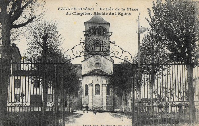 Vue du chapître nd.