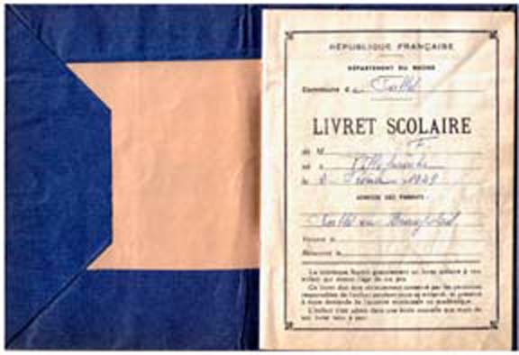 Page de garde du carnet