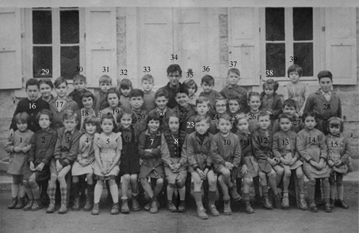 Groupe élèves 1954