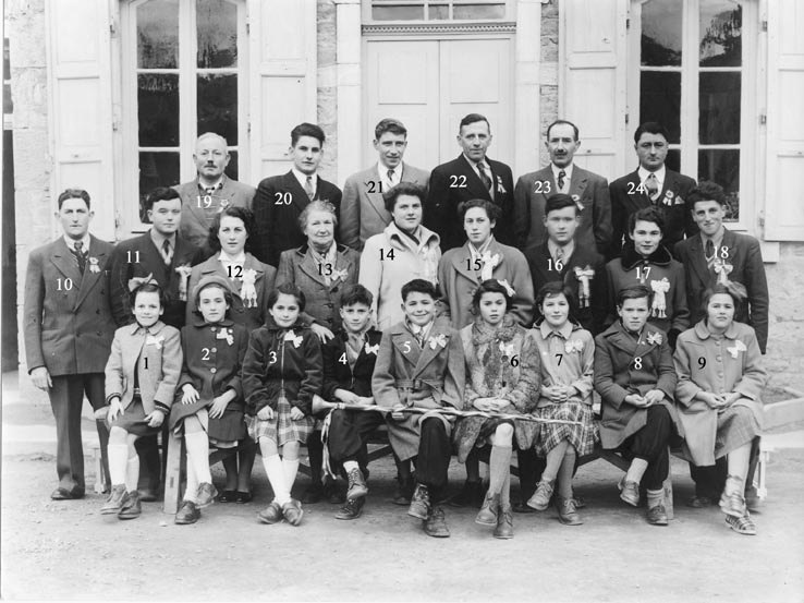 Groupe classe 1954